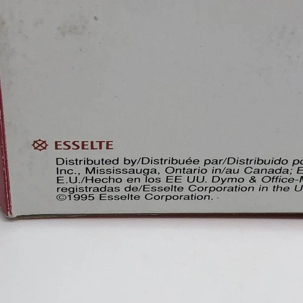 DYMO Office Mate II 1540-00 Embossing Label Maker EUC Open Box 3/8